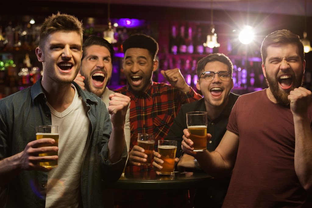 guys in a bar