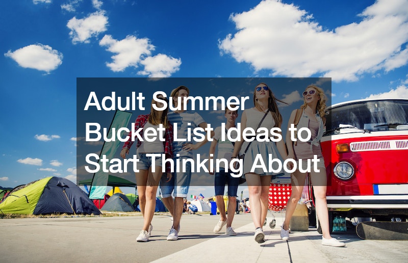 adult summer bucket list ideas